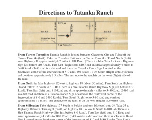 View Driving Directions
